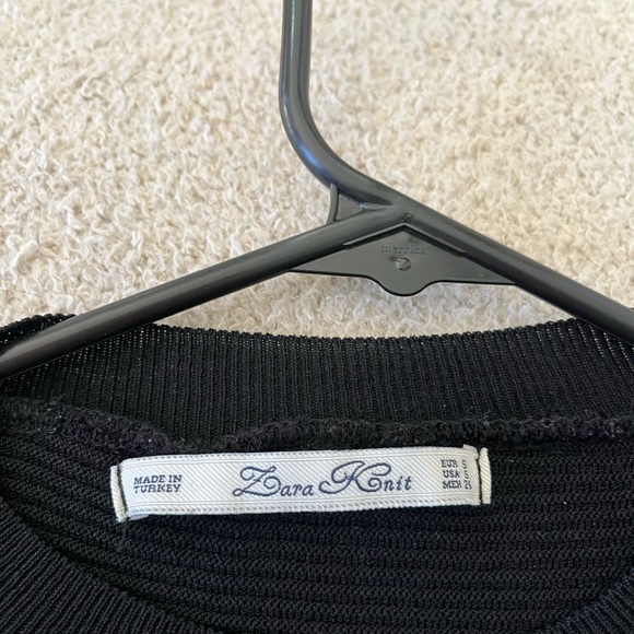 Zara Knit Cropped ribbed sweater - Picture 2 of 4